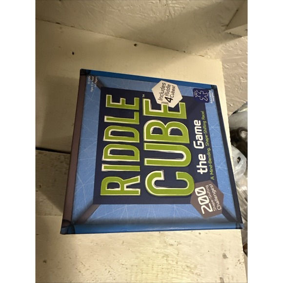 Riddle Cube ~ Educational Insights ~ 8+- Mind Bending Game New - Picture 5 of 7